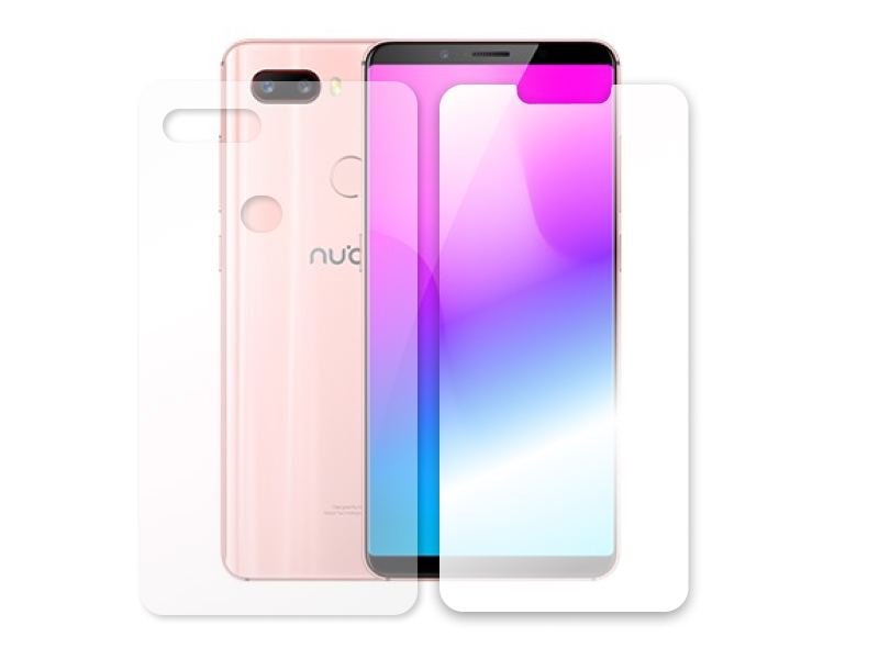 Гидрогелевая пленка LuxCase для Nubia Z18 Mini 0.14mm Front and Back Transparent 86983 гидрогелевая пленка luxcase для zte nubia z18 mini 0 14mm matte front 87085