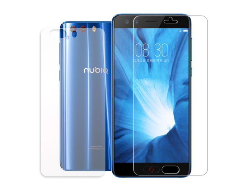 Гидрогелевая пленка LuxCase для Nubia Z17 Mini S 0.14mm Front and Back Transparent 86982 гидрогелевая пленка luxcase для zte nubia z17 minis 0 14mm matte front 87084
