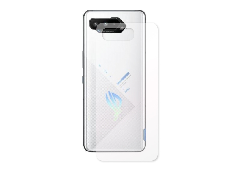 Гидрогелевая пленка LuxCase для ASUS ROG Phone 5s 0.14mm Back Transparent 90026 гидрогелевая пленка luxcase для vivo x60 back 0 14mm transparent 86005
