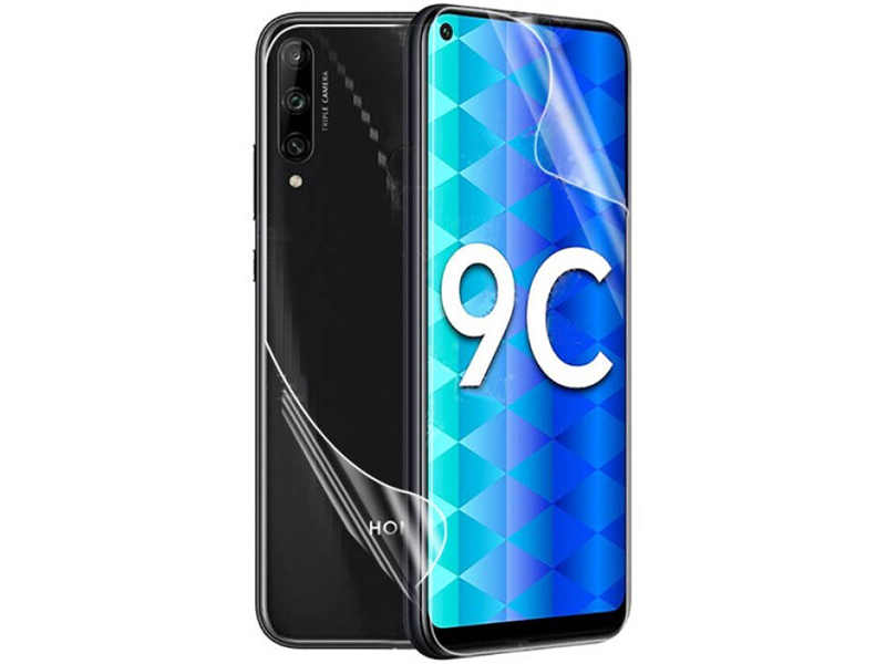 Гидрогелевая пленка LuxCase для Honor 9C 0.14mm Front and Back Transparent 86951 honor 9s 9a 9c 9x case glass 3 in 1 shockproof case for honor 9 s 9a 9c 9x pro premium back cover huawei honor9s x10 honor 9a