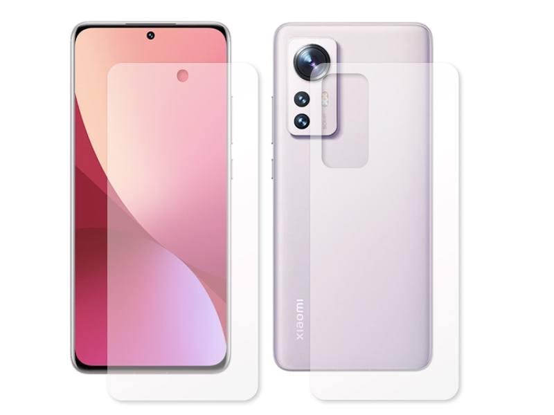 

Гидрогелевая пленка LuxCase для Xiaomi 12X 0.14mm Front and Back Transparent 90328, Xiaomi 12X