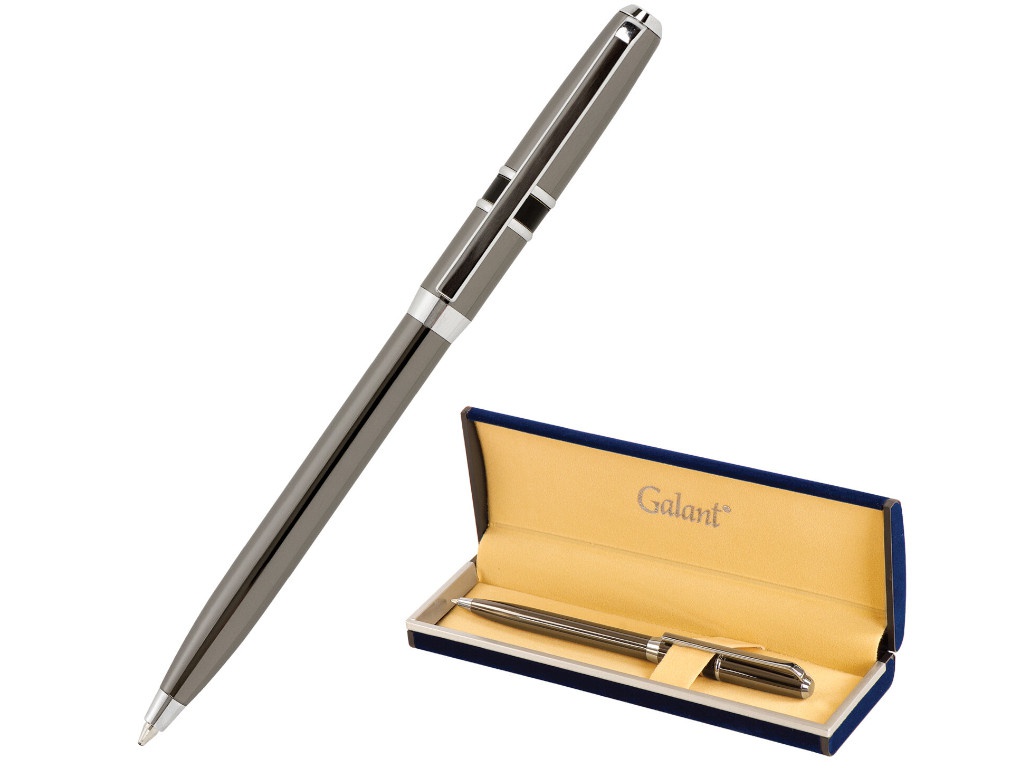 

Ручка шариковая Galant Sfumato корпус Silver, стержень Blue 143519, Sfumato