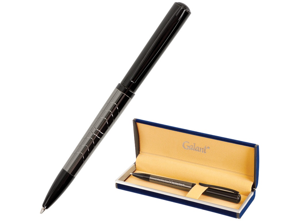

Ручка шариковая Galant Punctum корпус Black, стержень Blue 143521, Punctum