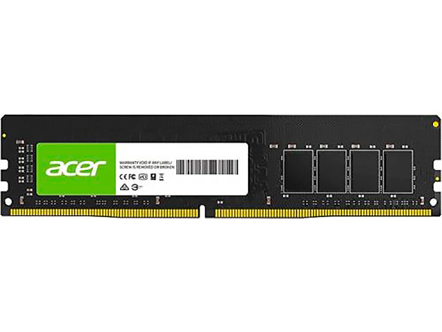 фото Модуль памяти acer ud-100 ddr4 dimm 2666mhz pc-21300 cl19 - 8gb bl.9bwwa.221