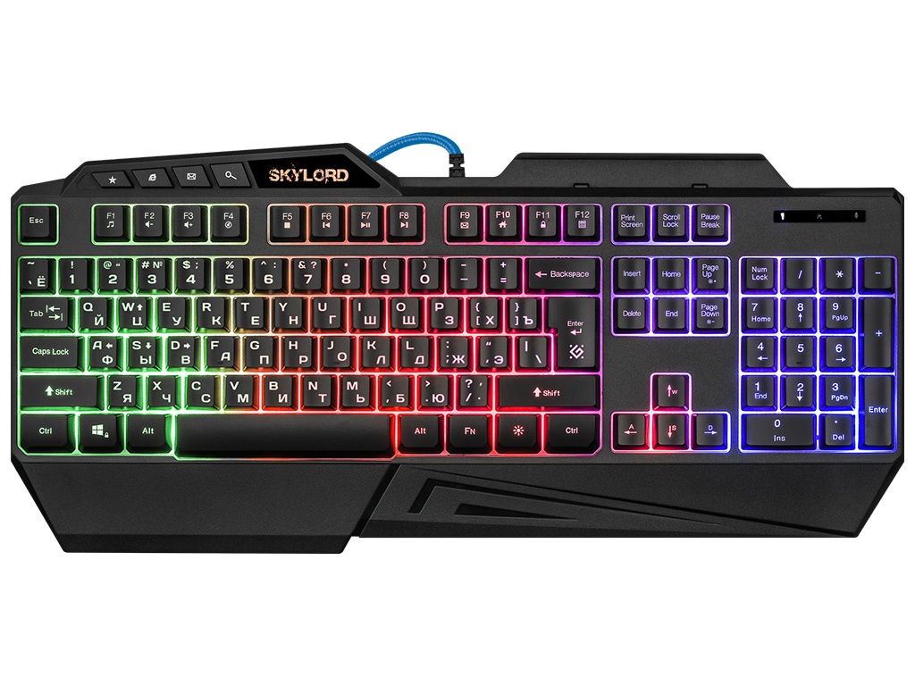 

Клавиатура Defender SkyLord Black 45156, SkyLord 45156