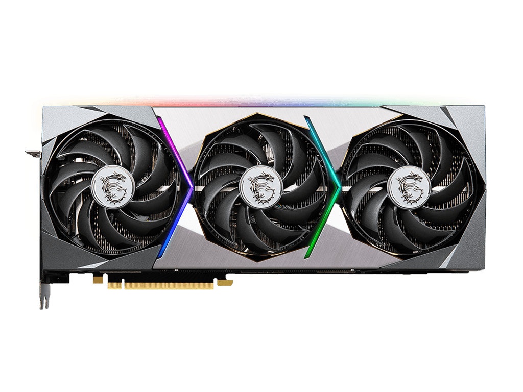 фото Видеокарта msi geforce rtx 3080 ti suprim 1365mhz pci-e 4.0 12288mb gddr6x 19000mhz 384 bit hdmi dp rtx 3080 ti suprim 12g