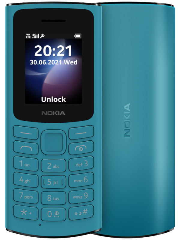 Сотовый телефон Nokia 105 4G (TA-1378) Dual Sim Blue 16VEGL01A01 Выгодный набор + серт. 200Р!!!