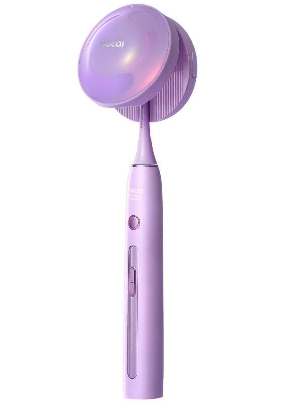 фото Зубная электрощетка xiaomi soocas x3 pro с дезинфекцией purple выгодный набор + серт. 200р!!!