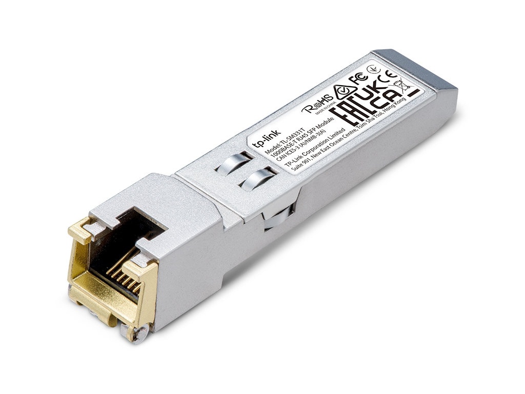 

Трансивер TP-LINK 1000BASE-T RJ45 TL-SM331T, TL-SM331T