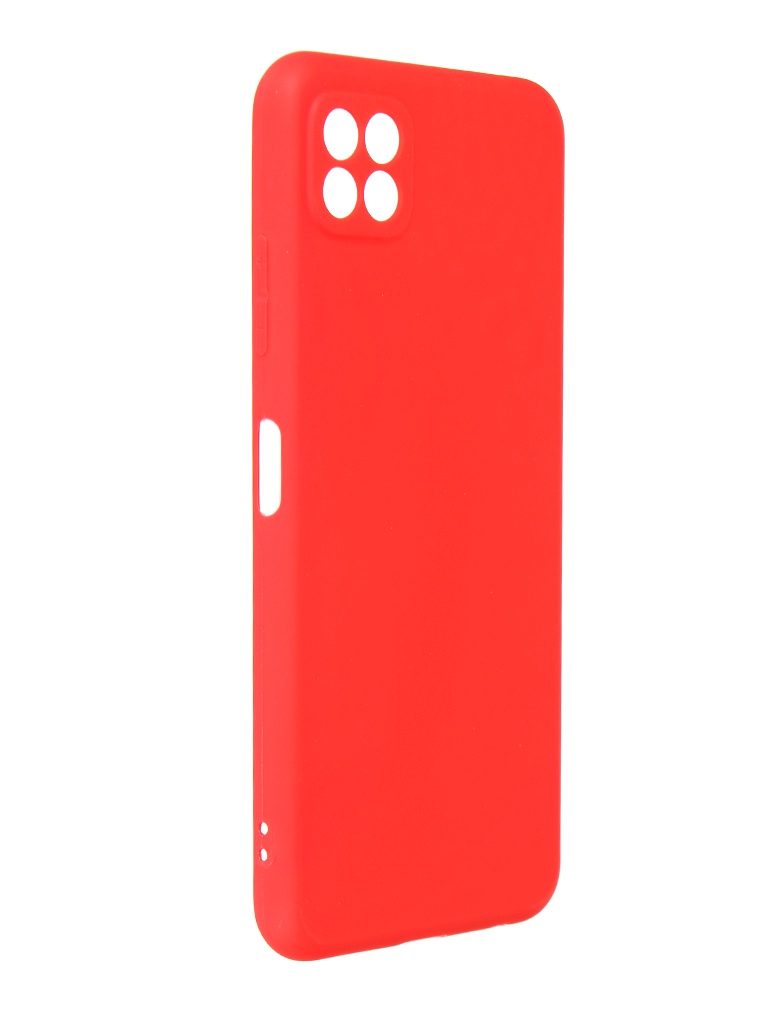 фото Чехол zibelino для samsung galaxy a22s a226 soft matte red zsm-sam-a226-cam-red