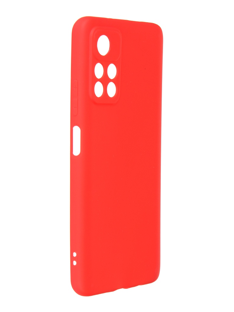 фото Чехол zibelino для xiaomi poco m4 pro soft matte red zsm-xia-m4-pro-cam-red