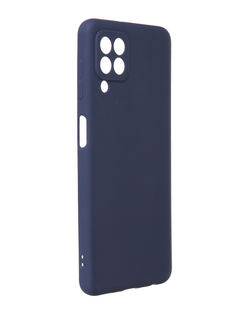 Чехол Zibelino для Samsung Galaxy M22 M225 Soft Matte Blue ZSM-SAM-M22-CAM-DBLU