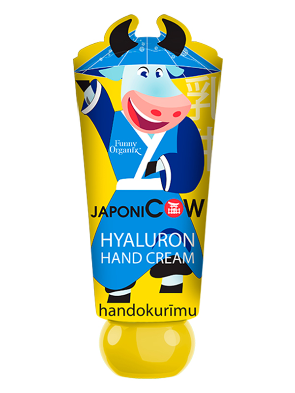 

Крем для рук Funny Organix JaponiCow гиалуроновый 45ml 6247692, JaponiCow