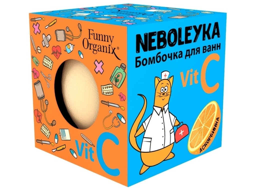 фото Бурлящий шарик funny organix neboleyka 140g 7516302