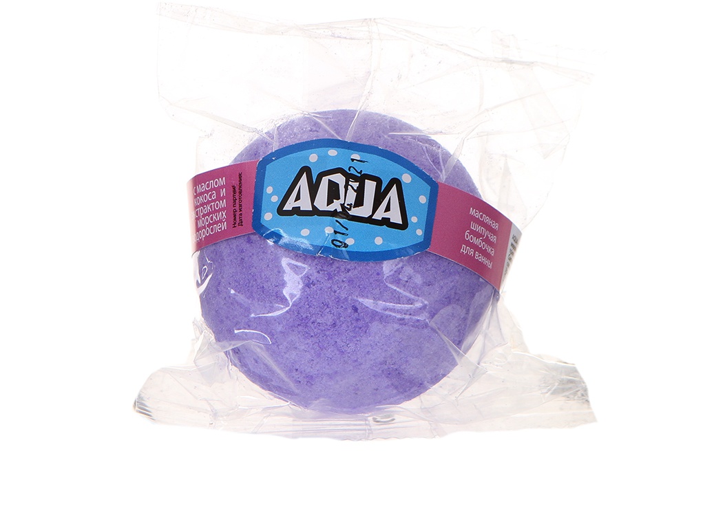Бурлящий шарик Spa by Lara Aqua с маслами 140g 4743209