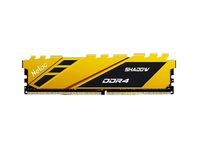 фото Модуль памяти netac shadow ddr4 dimm 2666mhz pc21300 cl19 - 16gb ntsdd4p26sp-16y