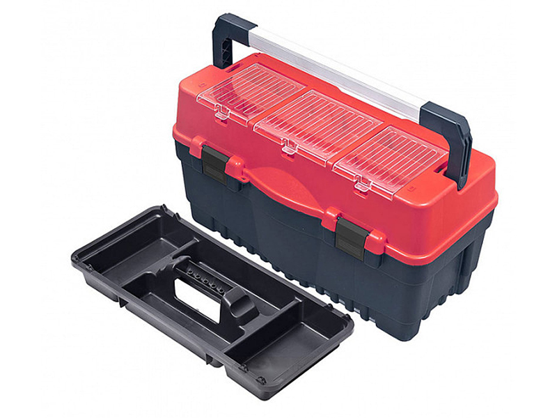Ящик для инструментов MasterAlmaz Standard Basic 462x256x242mm Red 10501228