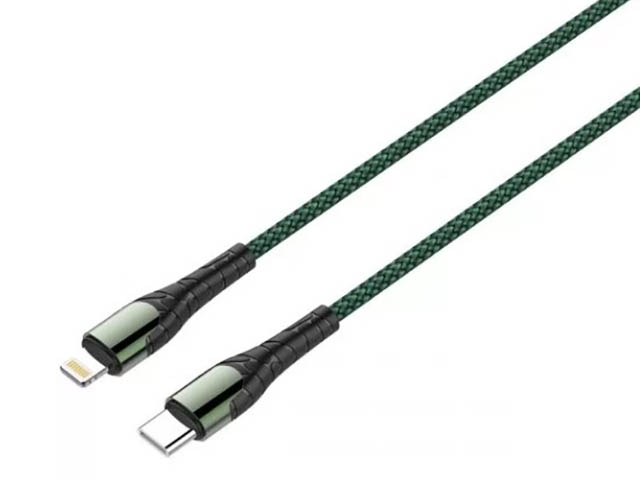 Аксессуар Ldnio LC112 USB Type-C - Lightning 2m Green LD_B4529