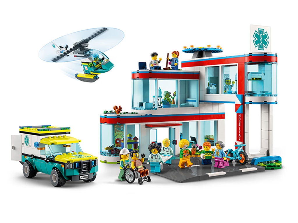 

Lego City Community Больница 816 дет. 60330, City Community Больница