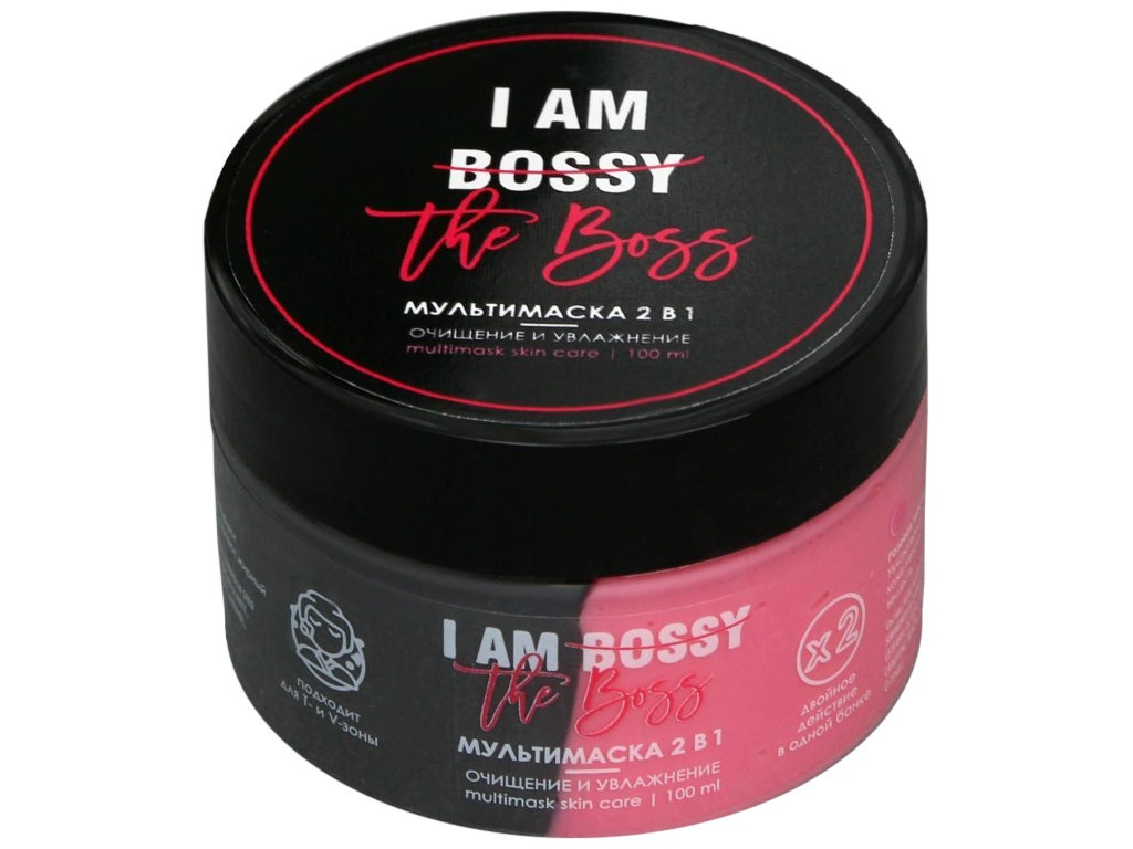 

Мультимаска Beauty Fox 2 в 1 I am The Boss очищение и увлажнение 100ml 5294529, 5294529