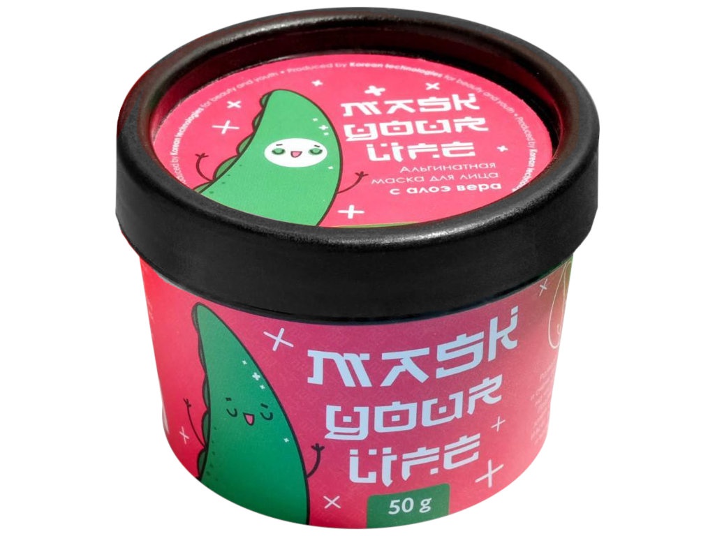 фото Альгинатная маска beauty fox mask your life с алоэ вера 50g 4815401