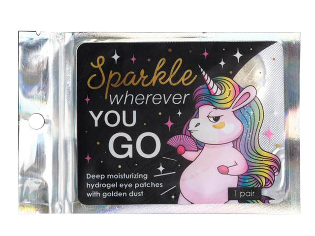 фото Гидрогелевые патчи beauty fox sparkle wherever you go с частицами золота 4951087