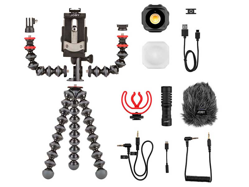 фото Штатив joby gorillapod mobile vlogging kit jb01645-bww