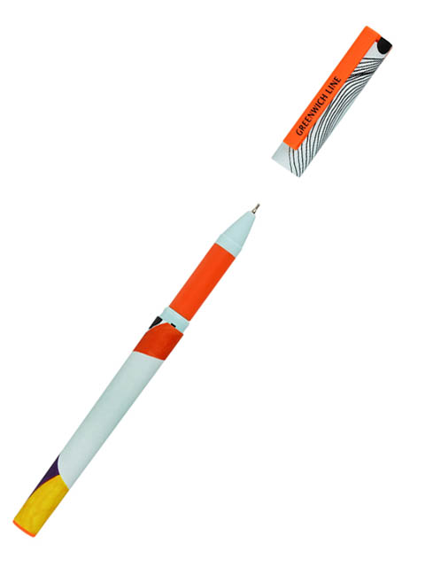 

Ручка шариковая Greenwich Line Abstract Pattern 0.7mm стержень Blue GL_24791/Pbl_32678, Line Abstract