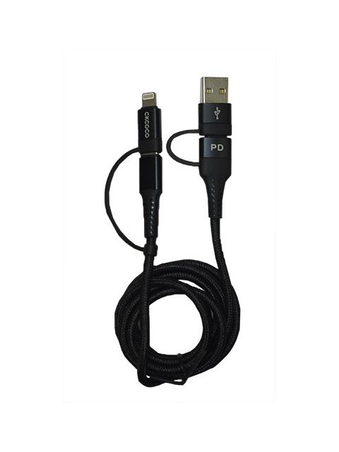 Аксессуар Ckcoco USB - Type-C/Lightning F-C-10B