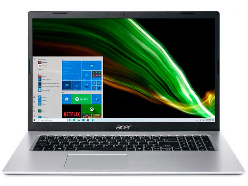 фото Ноутбук acer aspire 3 a317-53-78zp nx.ad0er.01t (intel core i7-1165g7 2.8ghz/16384mb/512gb ssd/intel hd graphics/wi-fi/cam/17.3/1920x1080/windows 11 64-bit)
