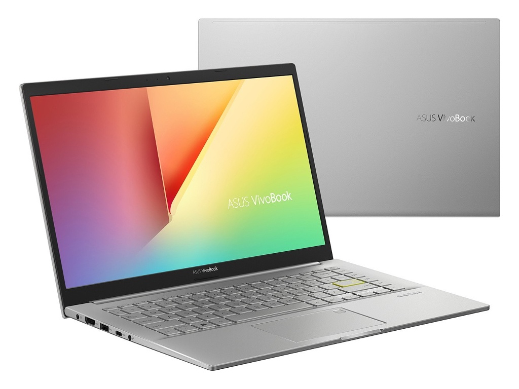 Ноутбук ASUS VivoBook K413JA-EB579T 90NB0RCB-M08390 (Intel Core i7-1065G7 1.3GHz/8192Mb/512Gb SSD/Intel HD Graphics/Wi-Fi/Cam/14/1920x1080/Windows 10 64-bit)