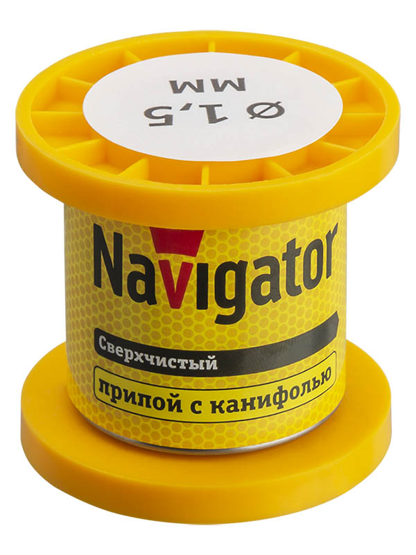 фото Припой navigator nem-pos02-63k-1.5-k50 1.5mm 50g 93 080