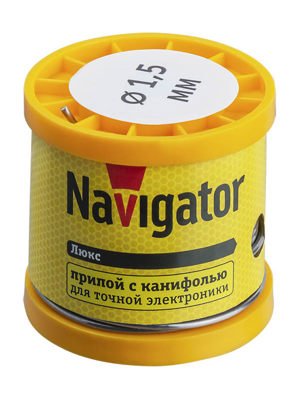 Припой Navigator NEM-Pos02-61K-1.5-K200 1.5mm 200g 93 086