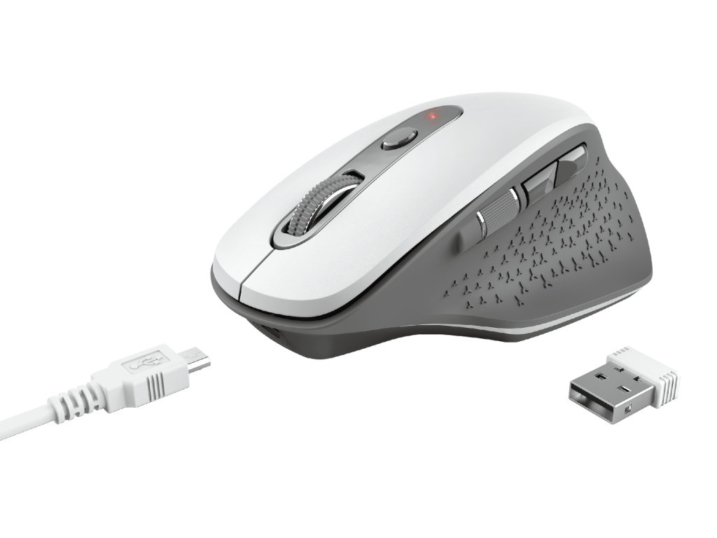 

Мышь Trust Ozaa Rechrgeable White, 24035