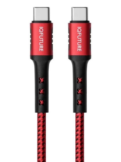 фото Аксессуар iqfuture usb type-c - usb type-c 3a 2m iq-uc3a