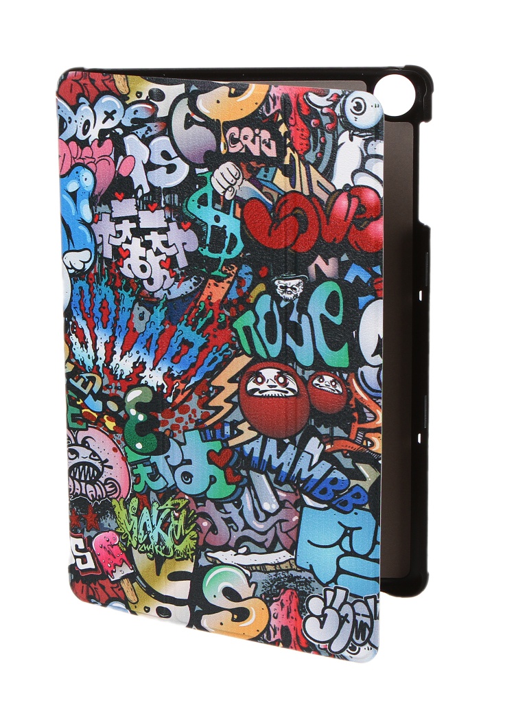 Чехол Zibelino для Huawei MatePad T10/T10s/C5e/Honor Pad X8/X8 Lite 10.1 Tablet с магнитом Graffiti ZT-HUA-T10-10.1-PGRF