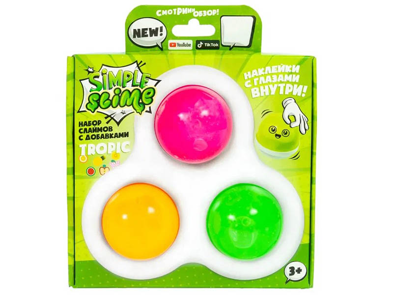 

Слайм Slime Simple Tropic 175g S130-71, Simple Tropic