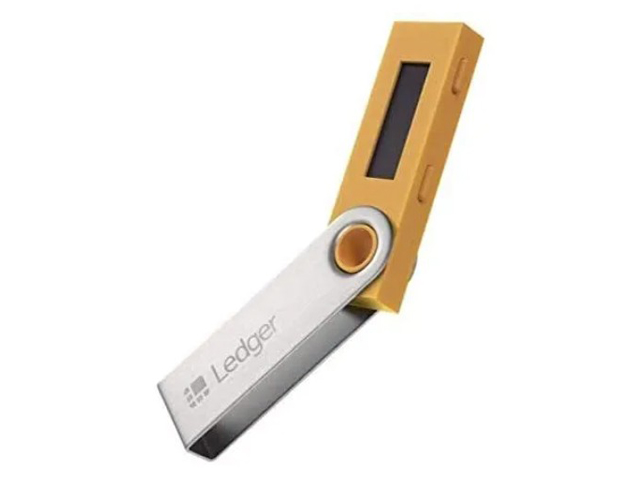 

Аппаратный криптокошелек Ledger Nano S Yellow, Nano S