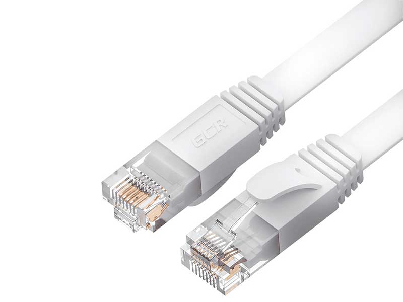 

Сетевой кабель GCR Prof UTP 30AWG cat.6 RJ45 T568B 1.0m White GCR-52847, GCR-52847