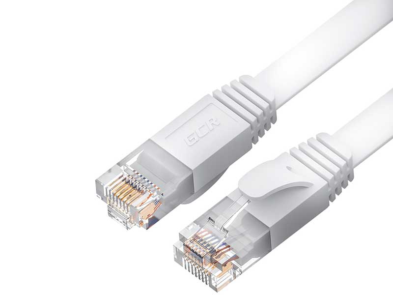 

Сетевой кабель GCR Prof UTP 30AWG cat.6 RJ45 T568B 0.3m White GCR-52821, GCR-52821