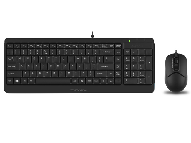 Набор A4Tech Fstyler F1512 Black комплект клавиатура и мышь a4tech fstyler f1512 black