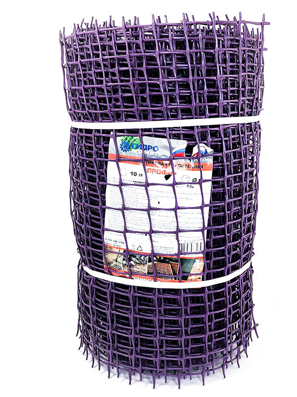 фото Сетка садовая гидроагрегат профи 33х33 0.5x20m purple р1-00010074