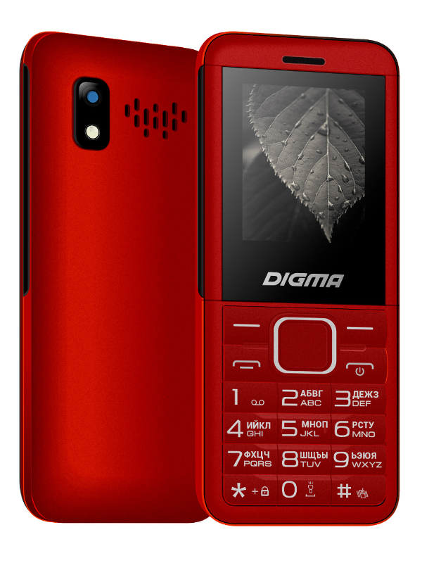 Сотовый телефон Digma Linx C171 Dark Red 1521407