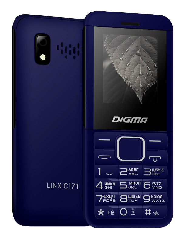 Сотовый телефон Digma Linx C171 Dark Blue 1521408