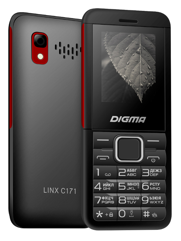 Сотовый телефон Digma Linx C171 Black 1521354