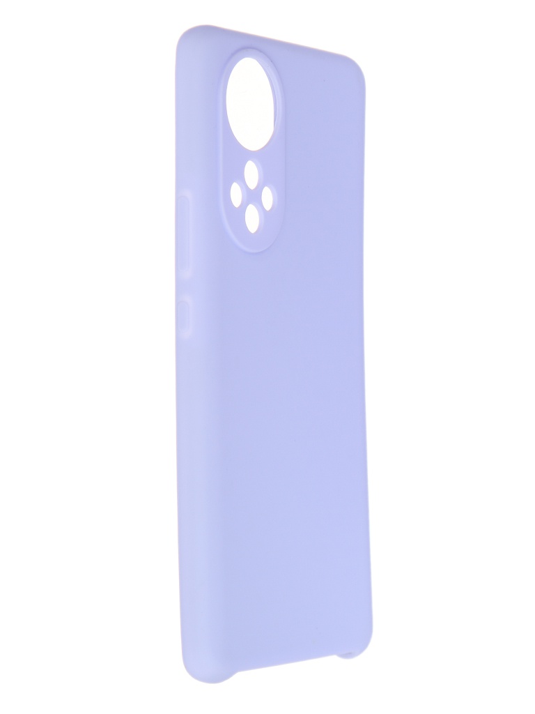 Чехол Innovation для Huawei Honor 50 Lite Soft Inside Lilac 33068 цена и фото
