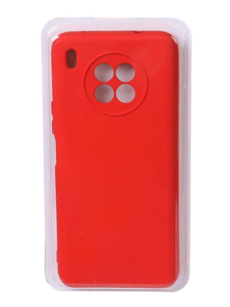Чехол Innovation для Huawei Honor 50 Lite Soft Inside Red 33070 чехол на honor 9c huawei p40 lite e красно зеленая абстракция