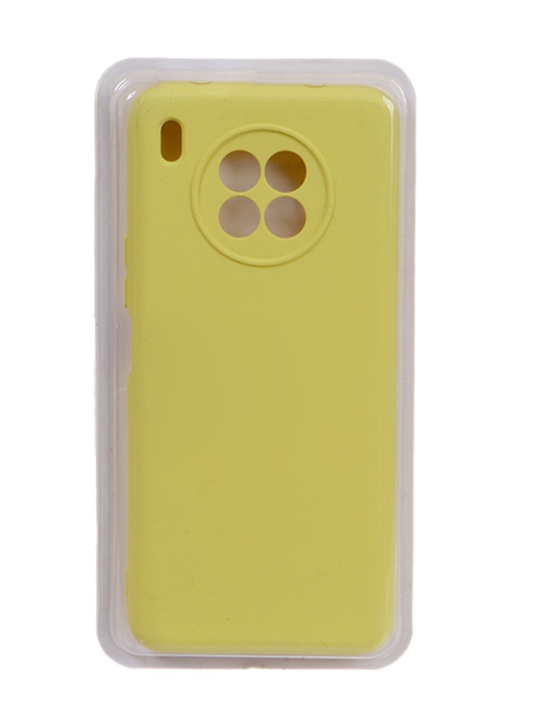 Чехол Innovation для Huawei Honor 50 Lite Soft Inside Yellow 33071