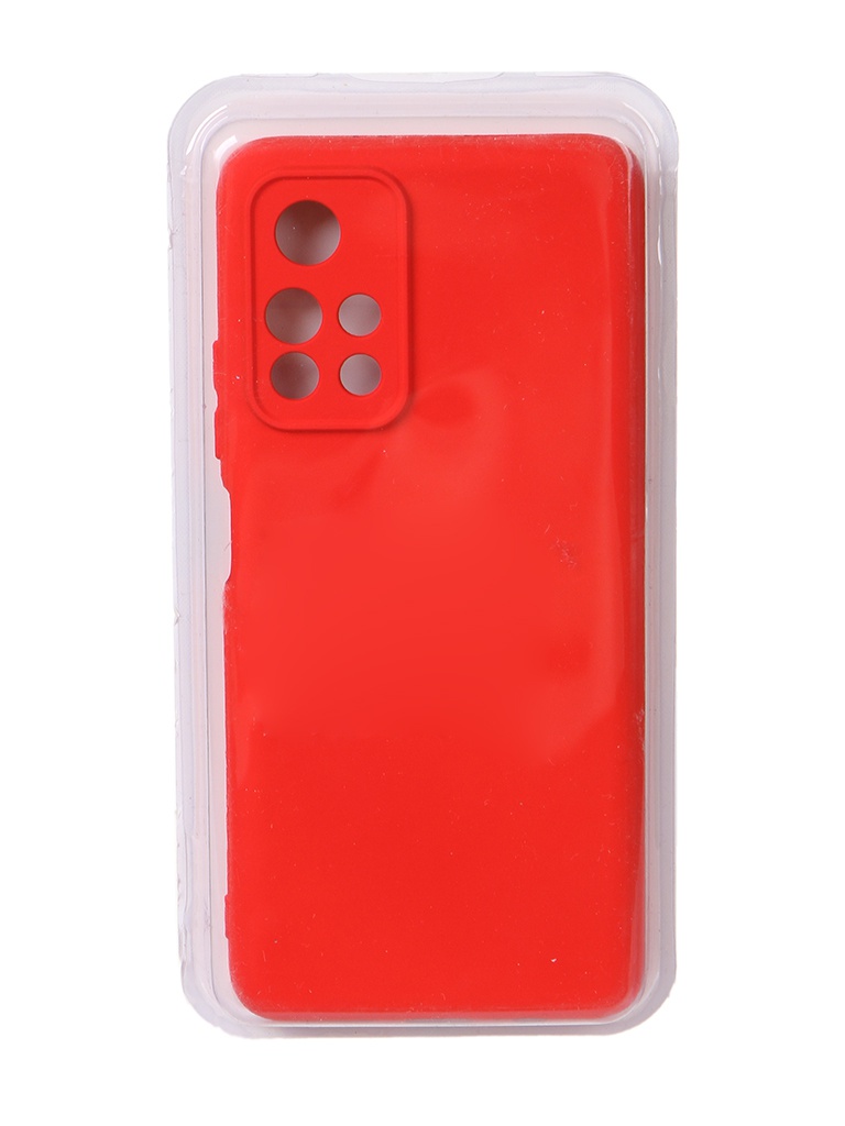 Чехол Innovation для Pocophone M4 Pro Soft Inside Red 33091