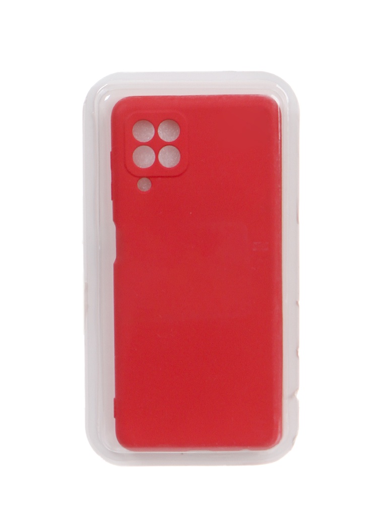 Чехол Innovation для Samsung Galaxy A22 Soft Inside Red 33120 гидрогелевая пленка для samsung a22 5g самсунг a22 5g на заднюю крышку с вырезом под камеру матовая